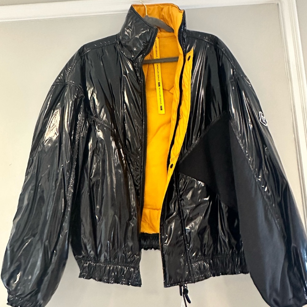 Brand new Black and Yellow Moncler Jacket.